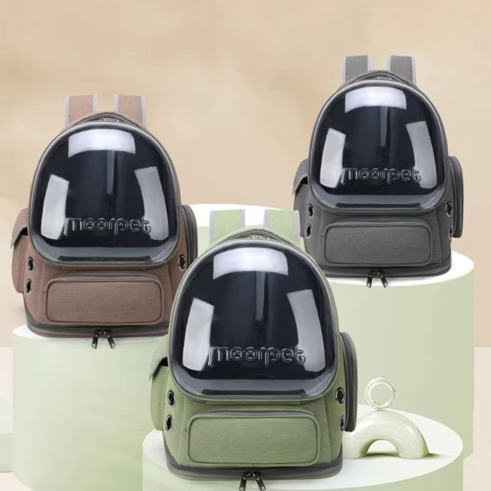 Lightweight pet carrier backpack for small dogs and cats