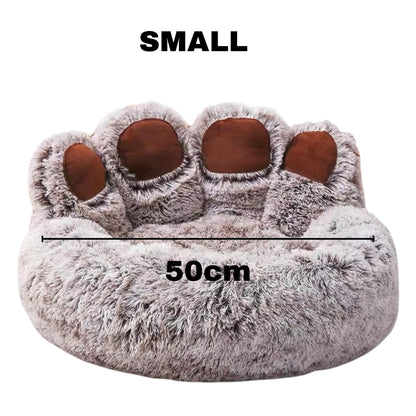 Fluffy Plush Dog Bed Large Small Pet Bed Sofa for Cats Puppy