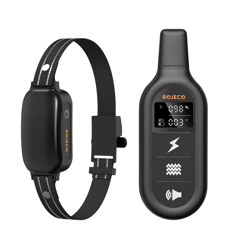 Digital Rechargeable Pet Dog Bark Stop Shock Collar