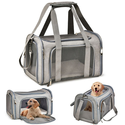 Airline approved pet carrier backpack for dogs and cats