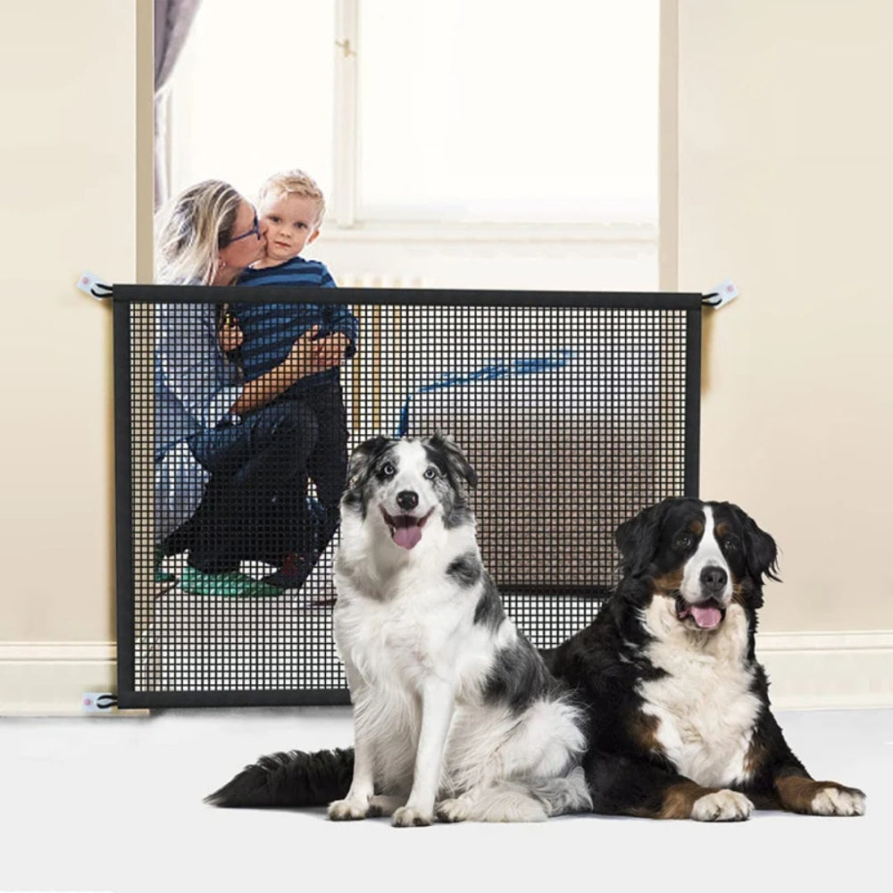 Multi-functional dog playpen with mesh walls