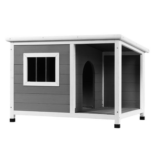 Large Wooden Dog Kennel – Outdoor Pet House