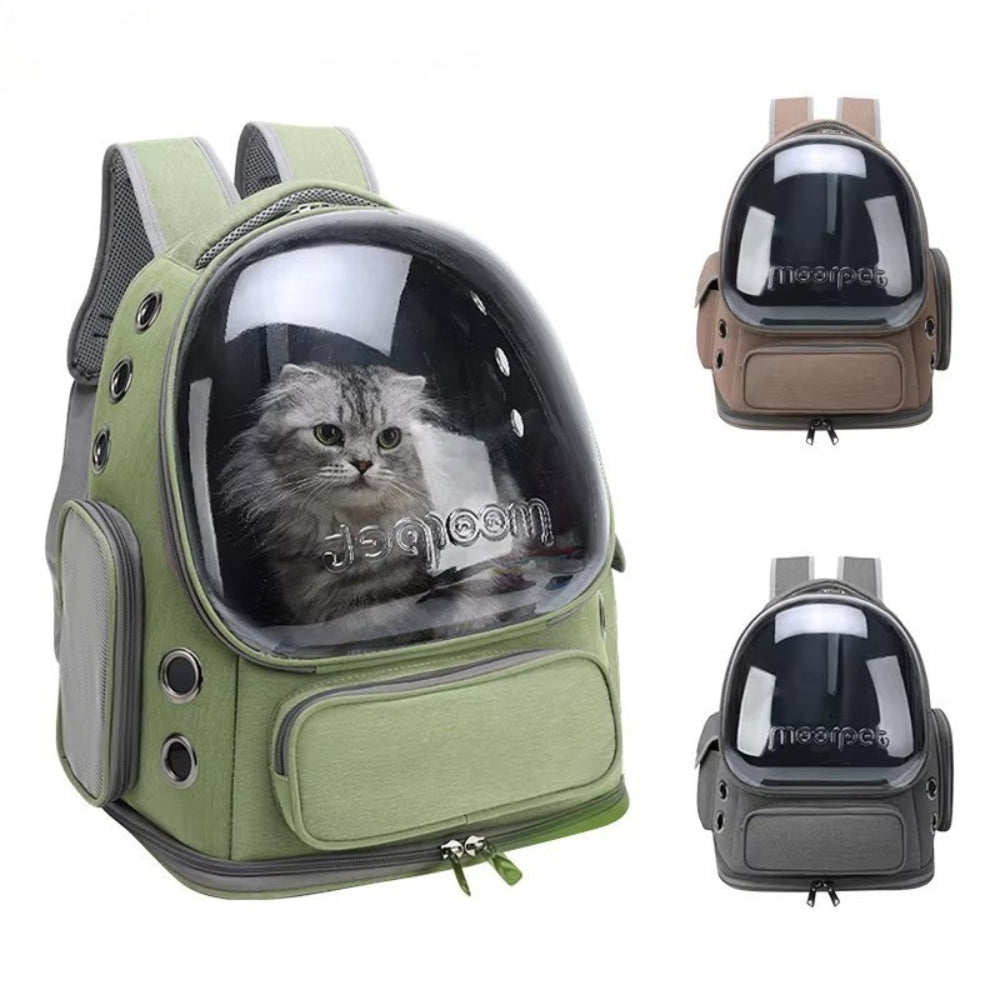 Lightweight pet carrier backpack for small dogs and cats