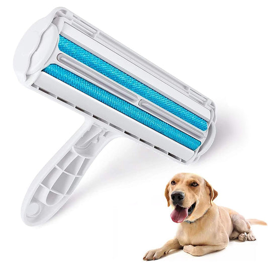Reusable Dog Hair Remover Roller – Self-Cleaning Lint Remover for Furniture & Clothes