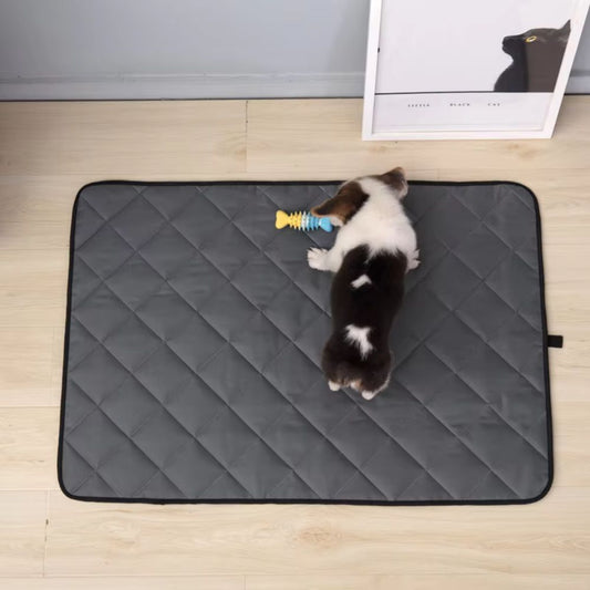 Self-heating dog bed thermal warming pad