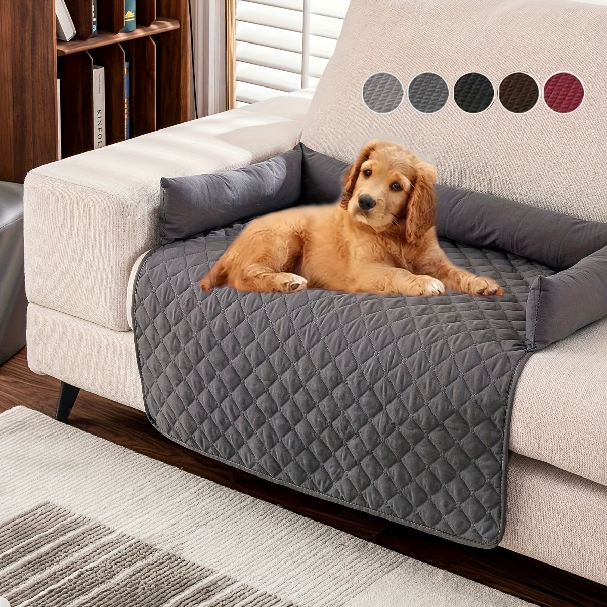 75*75CM scratch resistant pet bed cover, dog bed cover, TPE pet bed cover, durable pet furniture protector, pet hair resistant cover, Australian pet accessories, couch protector for dogs, cat furniture cover