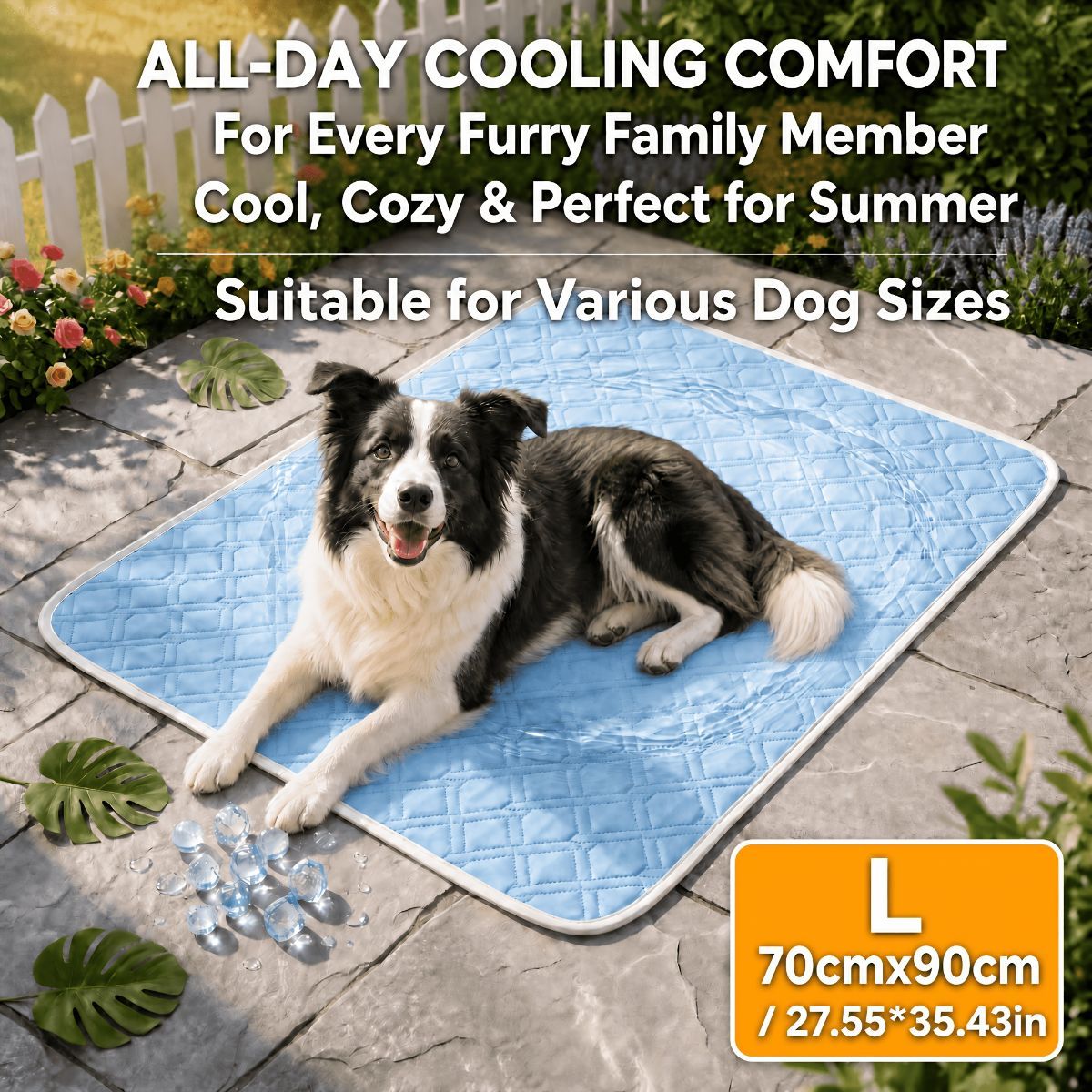 Instant Cooling Pet Mat Self Cooling Pet Mat No Electricity Pet Mat Pet Cooling
