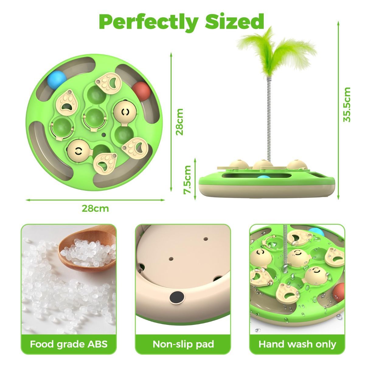 cat toy, 3-in-1 cat treat feeder, cat puzzle toy, trackball cat toy, feather teaser cat toy, slow-feeder cat toy, cat mental stimulation toy, indoor cat toy Australia, interactive cat puzzle