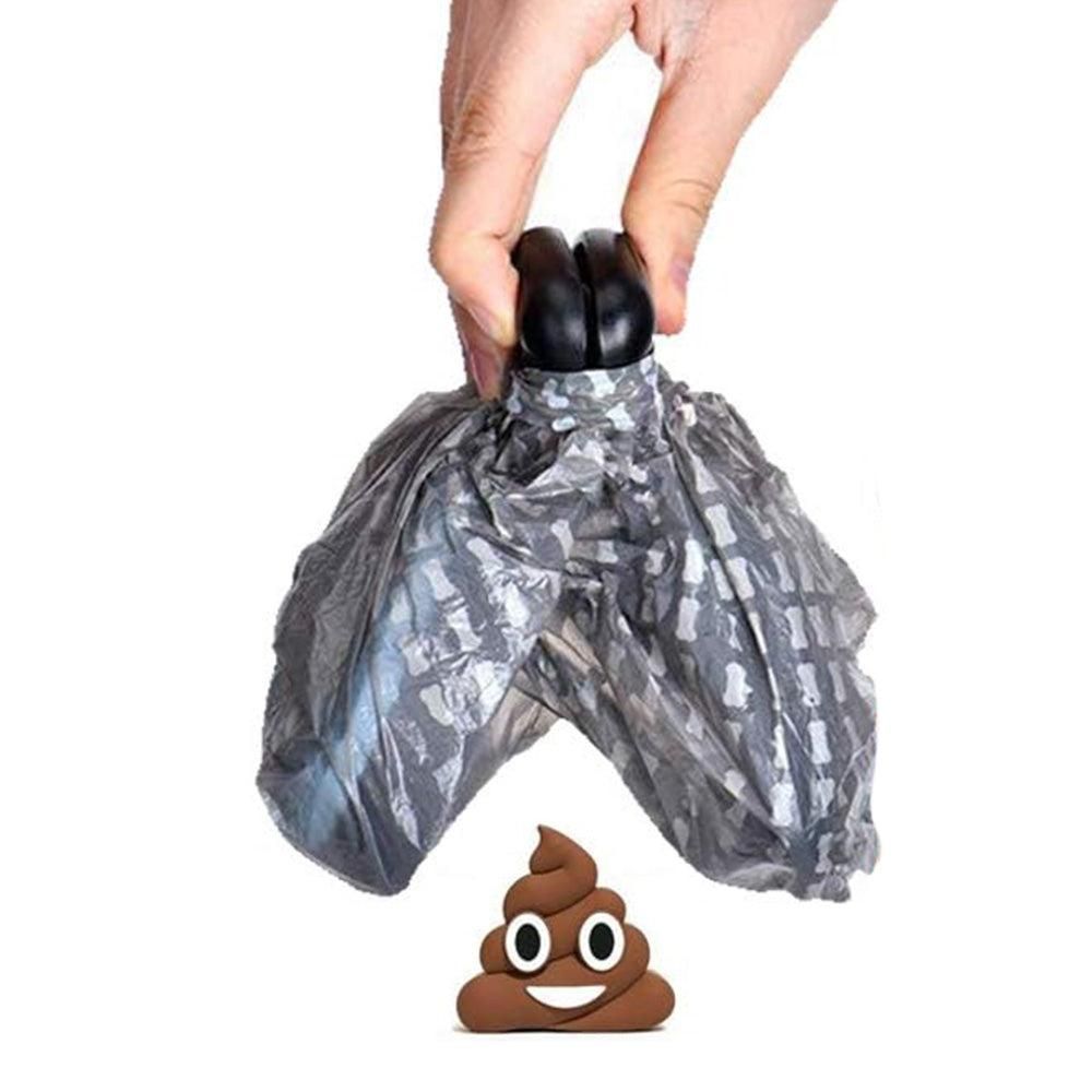 Handheld Foldable Pet Pooper Scooper - Easy Poop Pickup and Cleaner Blue
