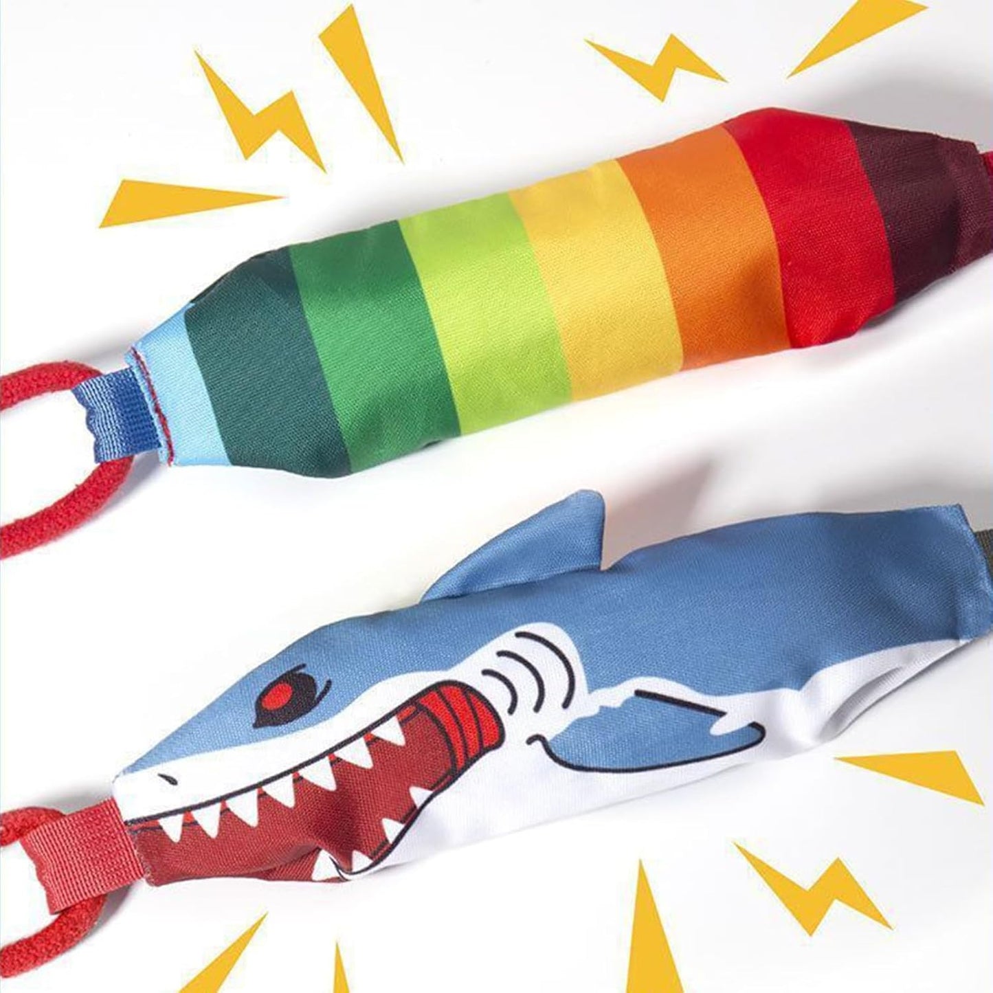Corn-shaped Tug-of-War Dog Toy with Suction Cup & Chew Rope Knot - Interactive Squeaky Molar Toy for Puppies & Small Dogs