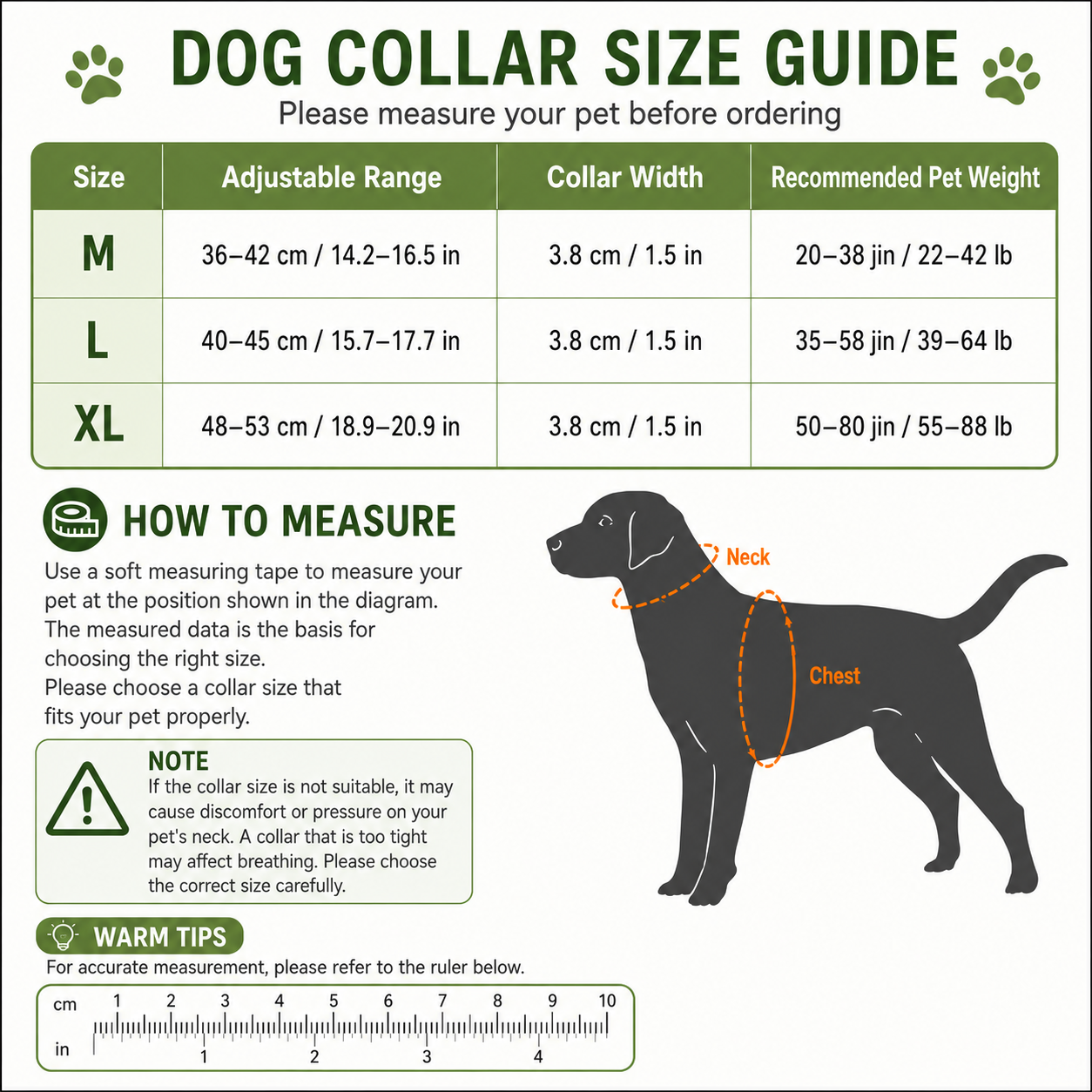 Black Tactical Dog Collar and Bungee Lead Set (L size) - Padded Quick Release Collar with Control Handle and Shock Absorbing Leash for Medium and Large Dogs